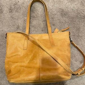 ABLE Alem Utility Bag; Cognac